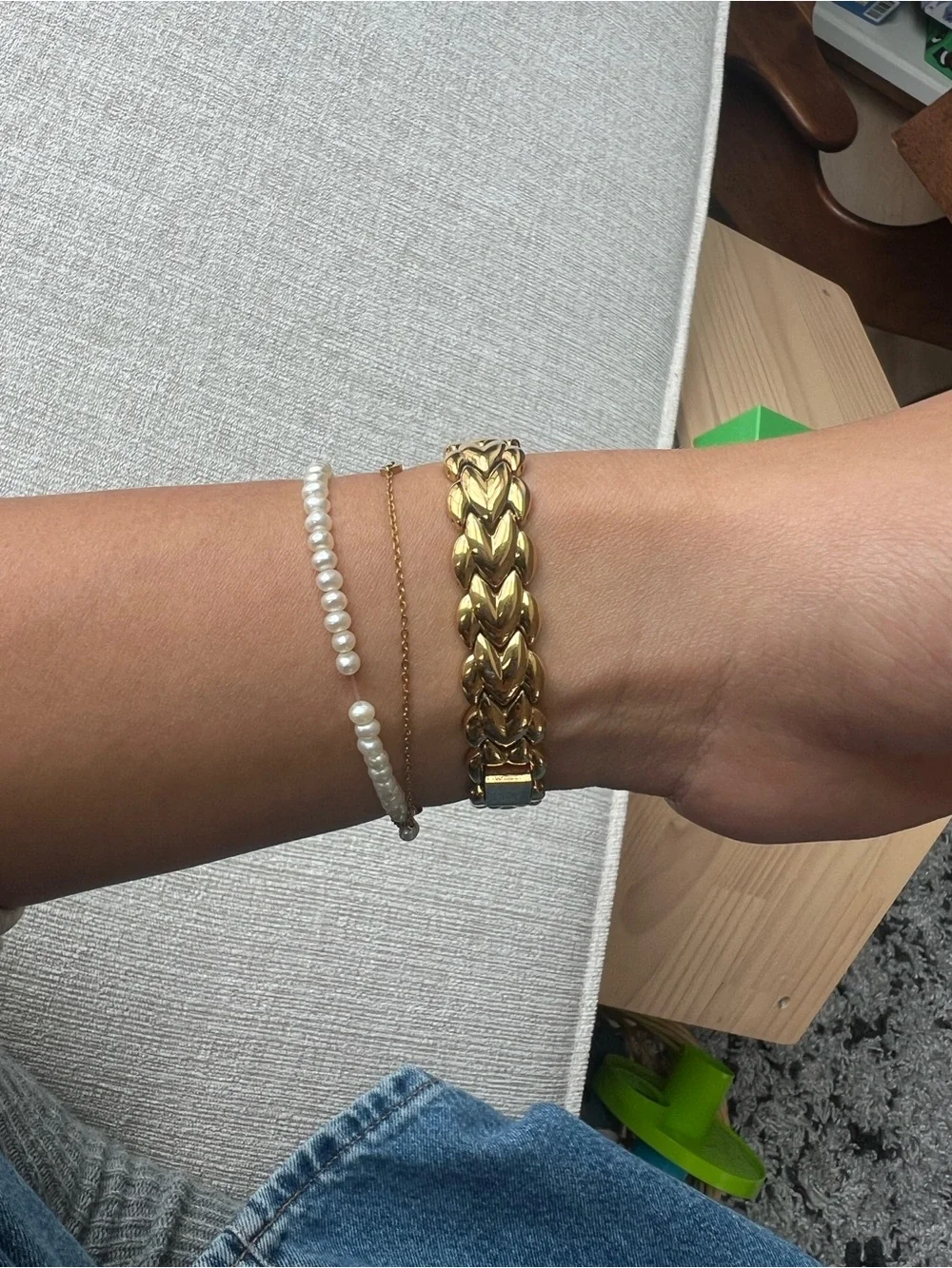 Pulsar Gold-Tone Women's Link Bracelet Watch - Picture 4 of 16